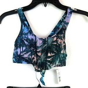 Beach Lingo Girl’s Tropical Print Two Piece Bikini Swimsuit Set Size 12